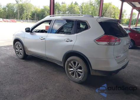2015 Nissan Rogue S/Sl/Sv z USA, uszkodzony, nr VIN KNMAT2MV5FP529764